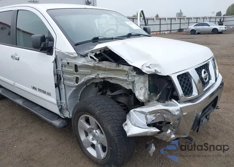 2007 Nissan Titan Se from USA, damaged, VIN 1N6AA07B57N230829